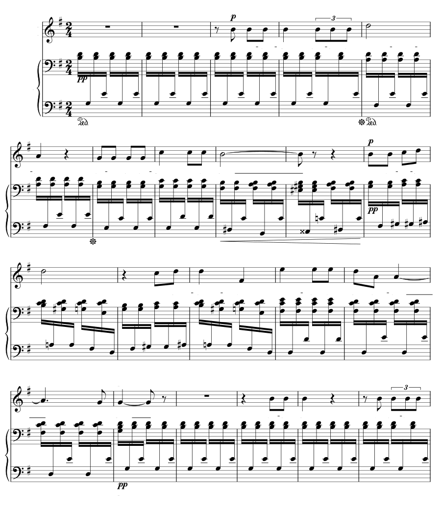 Бабочки (Les Papillons). 7 мелодий, соч. 2
