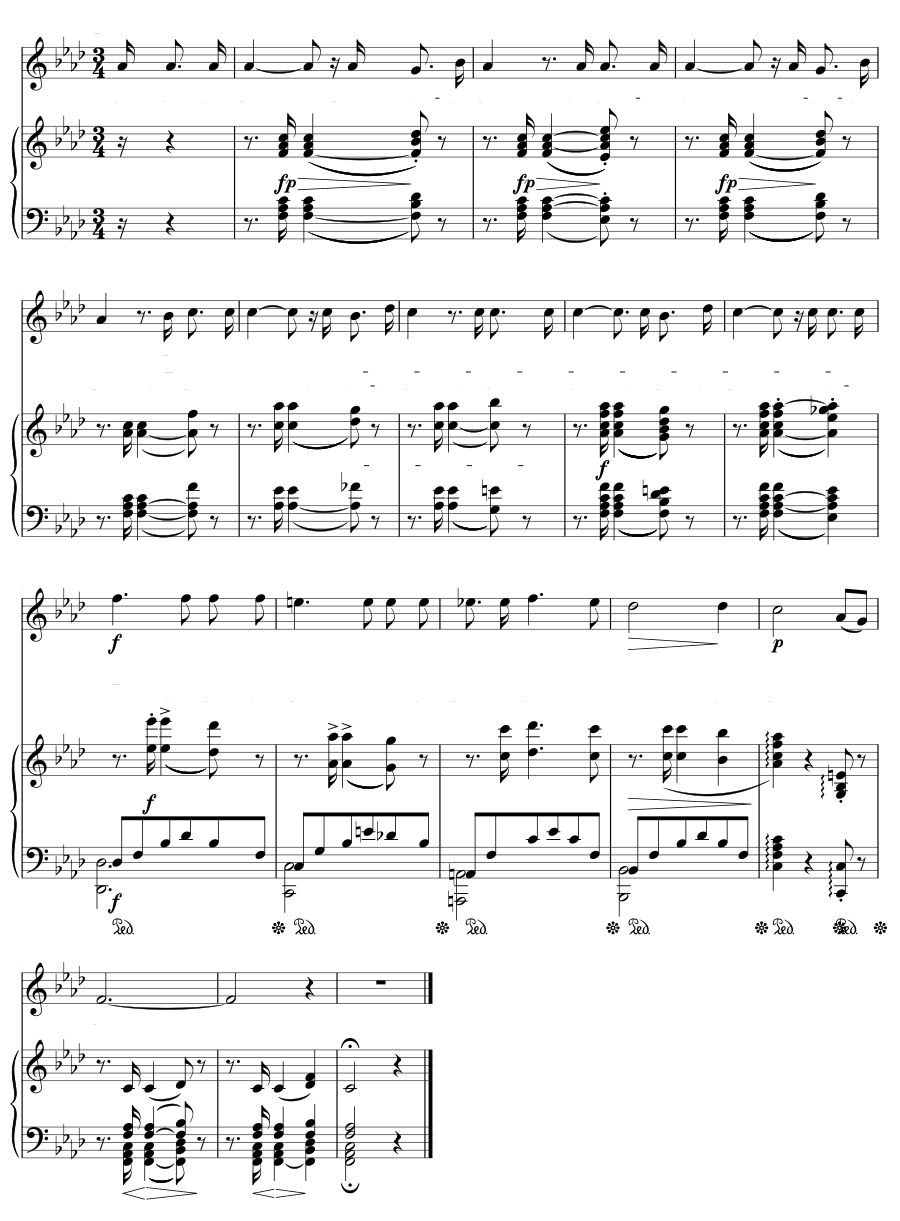 Неверность (Untreu). 6 песен, соч. 1