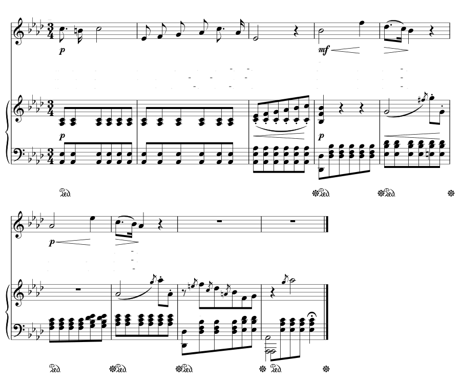 Фиалка (Veilchen). 6 песен, соч. 1