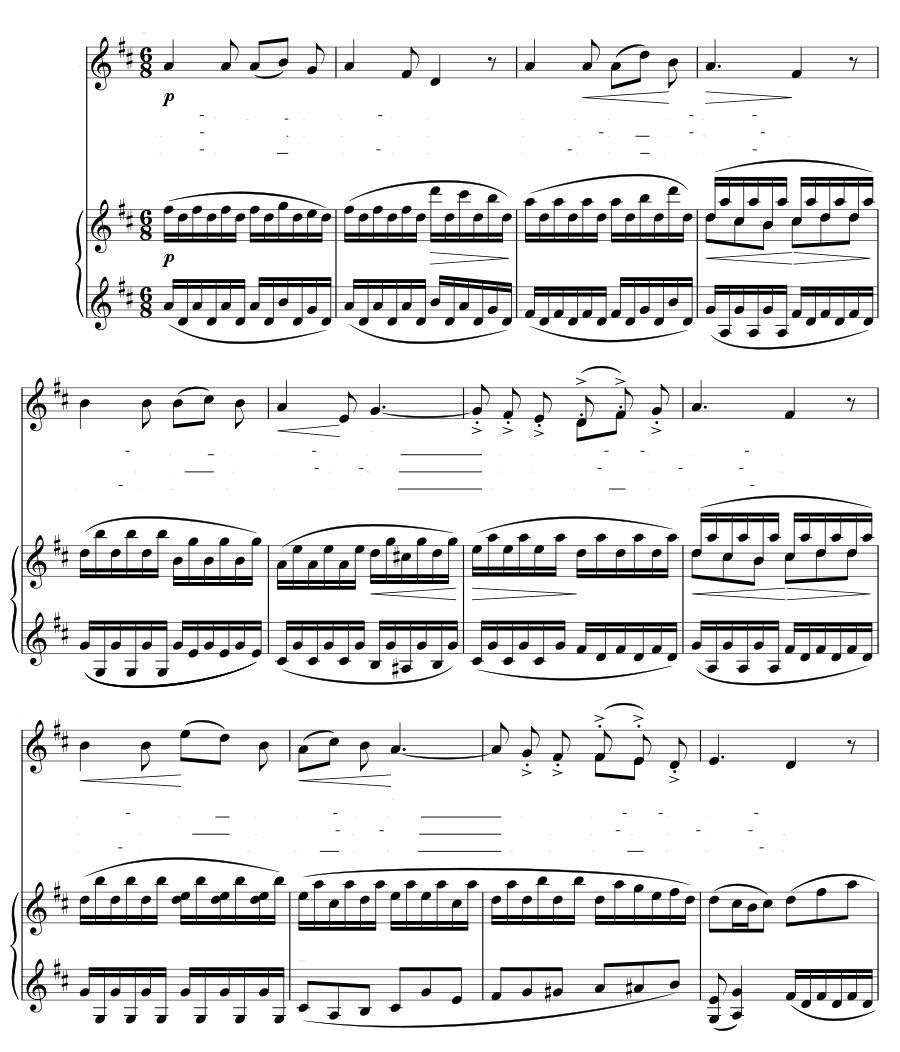 Колыбельная (Wiegenlied). 6 песен, соч. 1