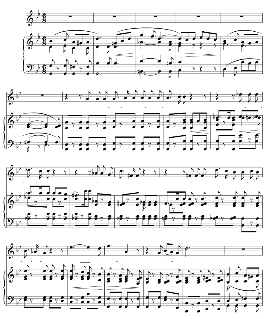 Ода (Ode). 6 песен, соч. 5