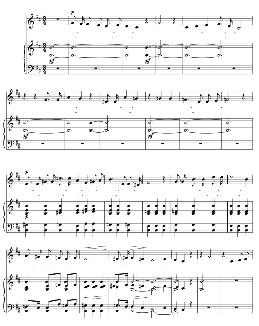 К сновидению (An den Traum). Скорбь и утешение, соч. 3