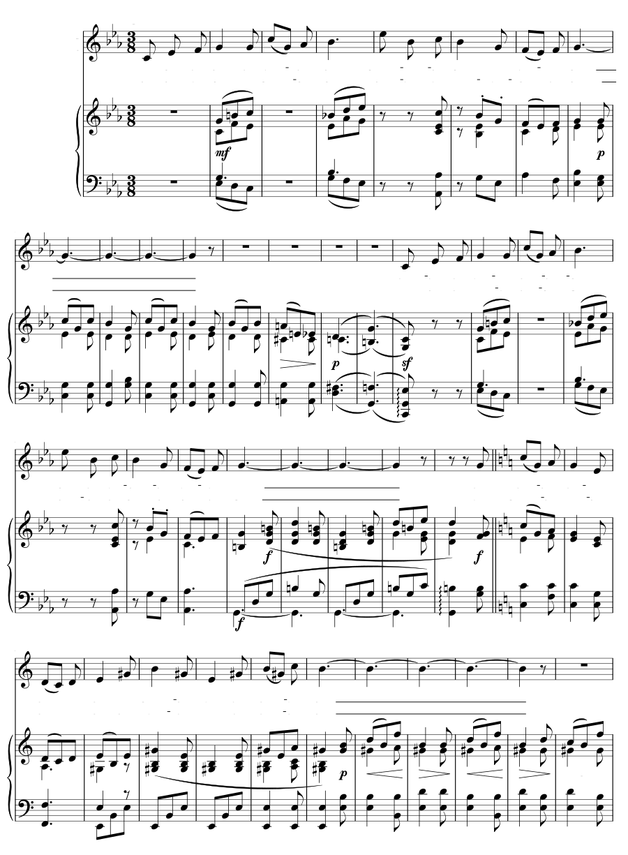 Младенец Христос (Christkind). Рождественские песни, соч. 8