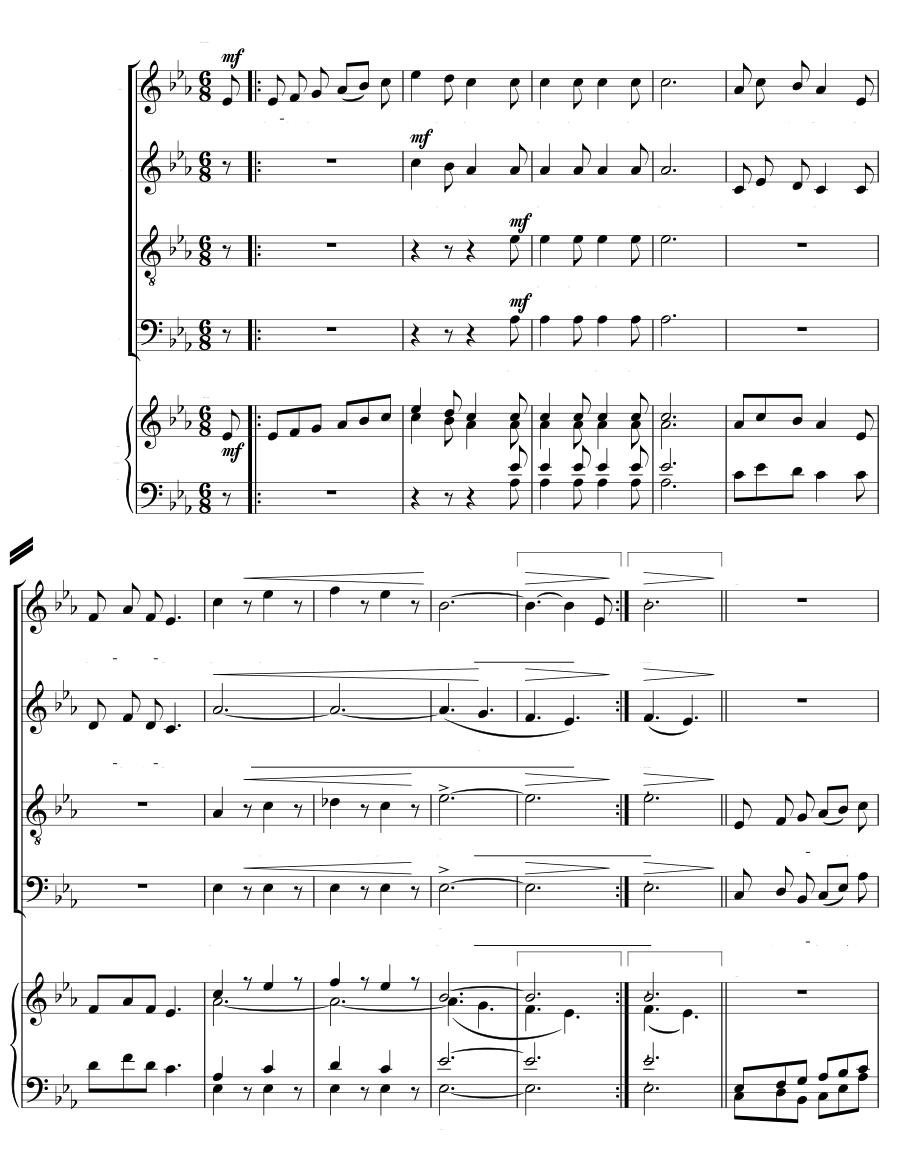 Маленький старичок (A little old Man). 8 новых детских песенок, соч. 23