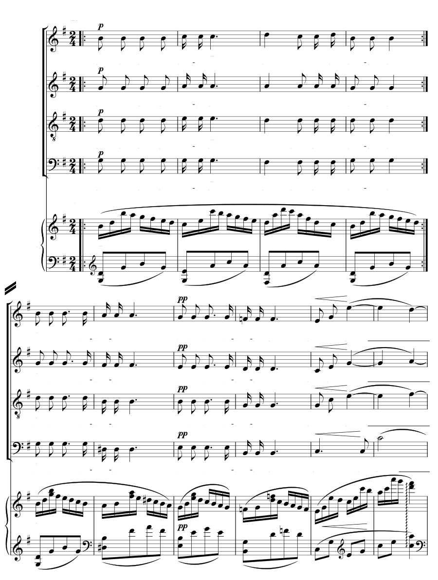 Благослови тебя (Bless you). 8 новых детских песенок, соч. 23