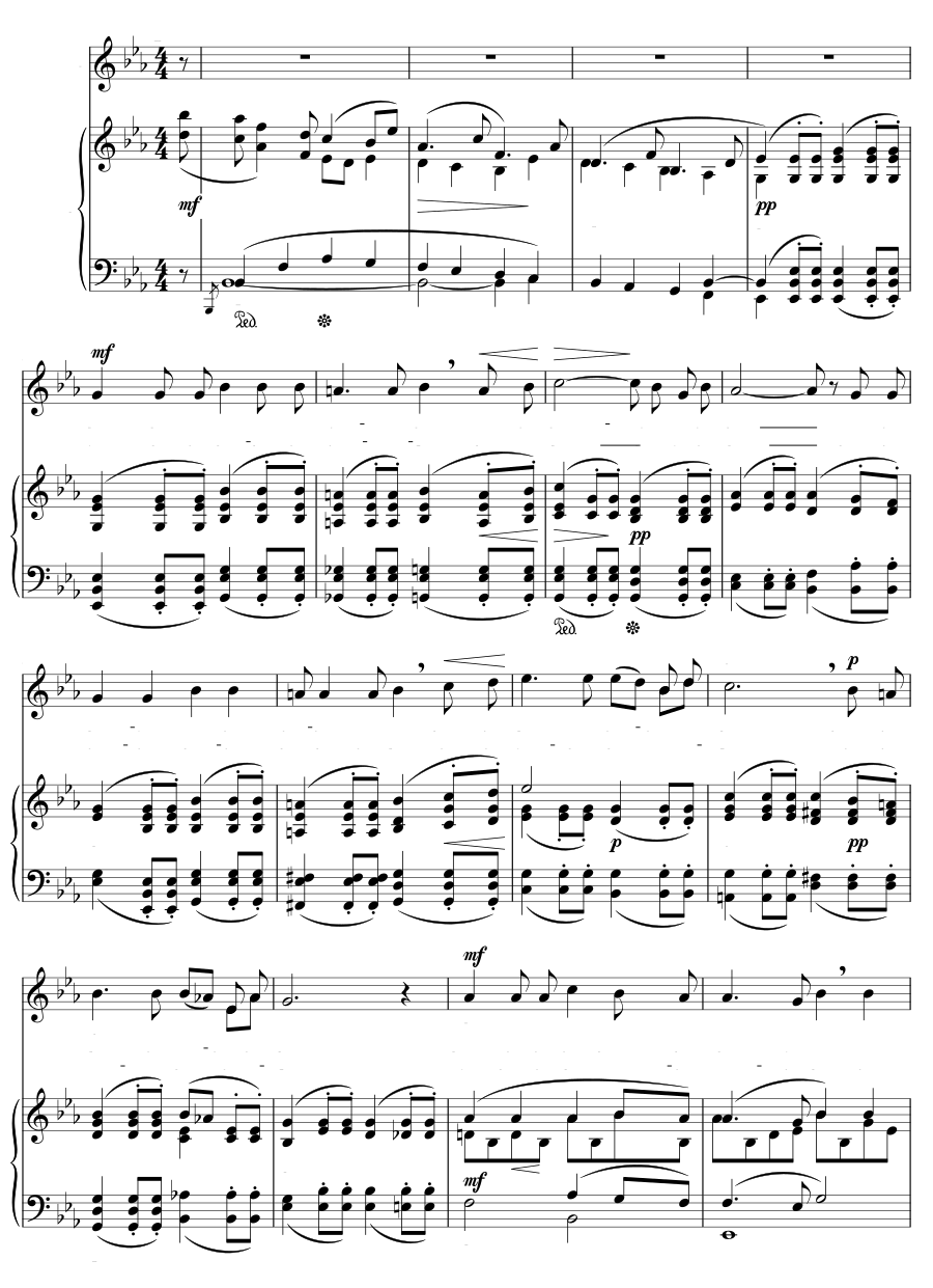 Осенняя песня (A Song of Autumn). 7 песен