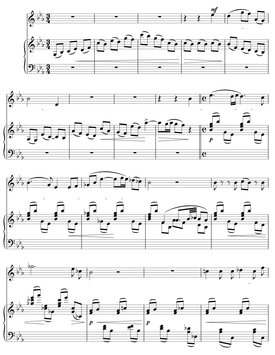 Ты, милая земля (Du liebe Erde). 4 песни, соч. 18