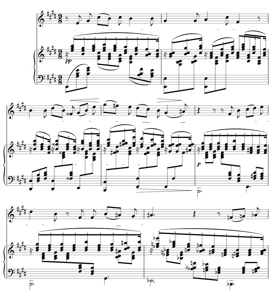 На зелёных лугах (Auf den grünen Auen). 5 песен, соч. 4