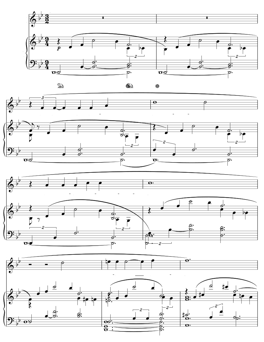 Возвращение домой (Heimkehr). Песни далёкой памяти, посмертное соч.