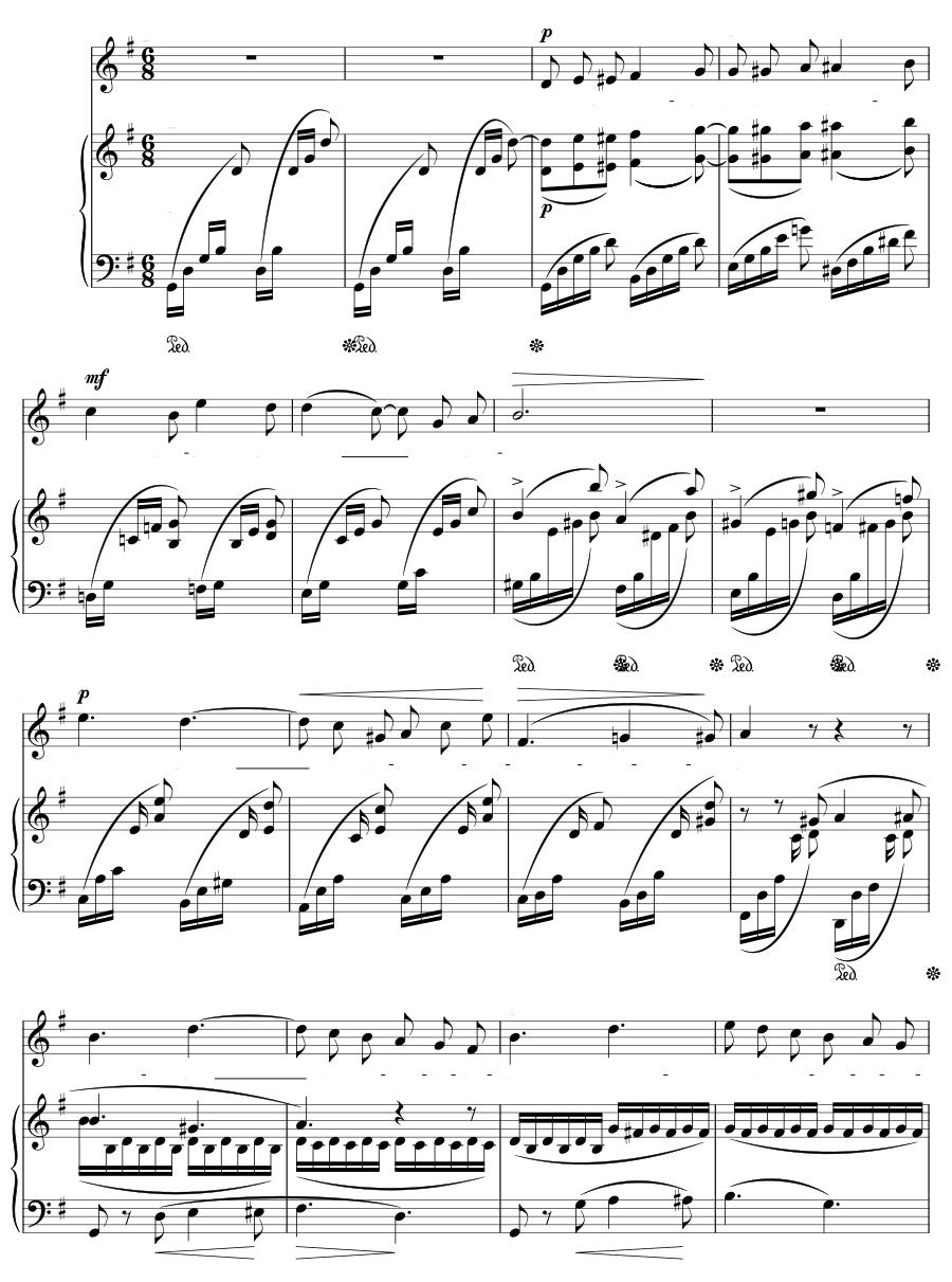 Гимн (Hymne). 3 песни, соч. 7