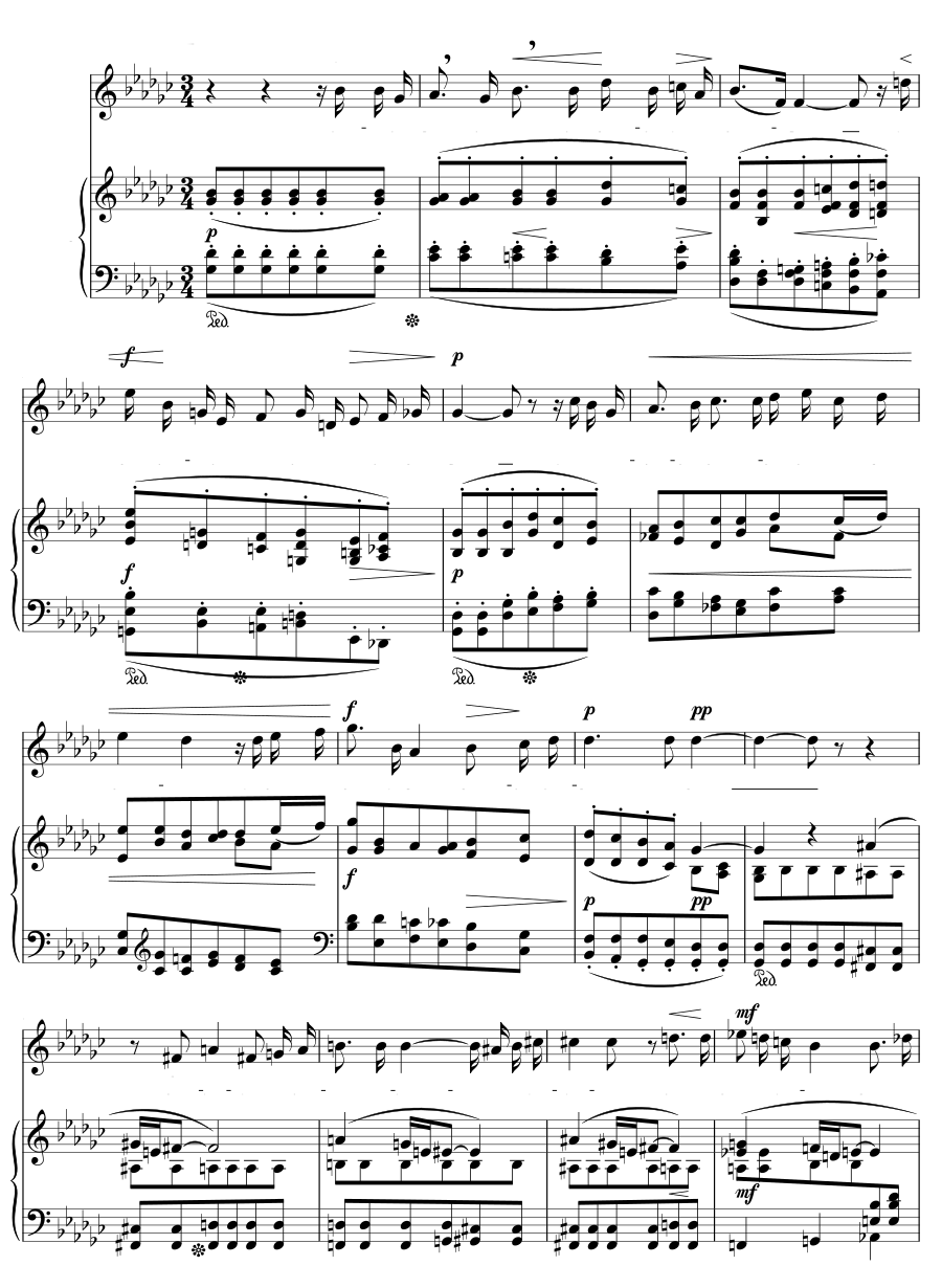 Зелень (Green). Пять мелодий, соч. 58