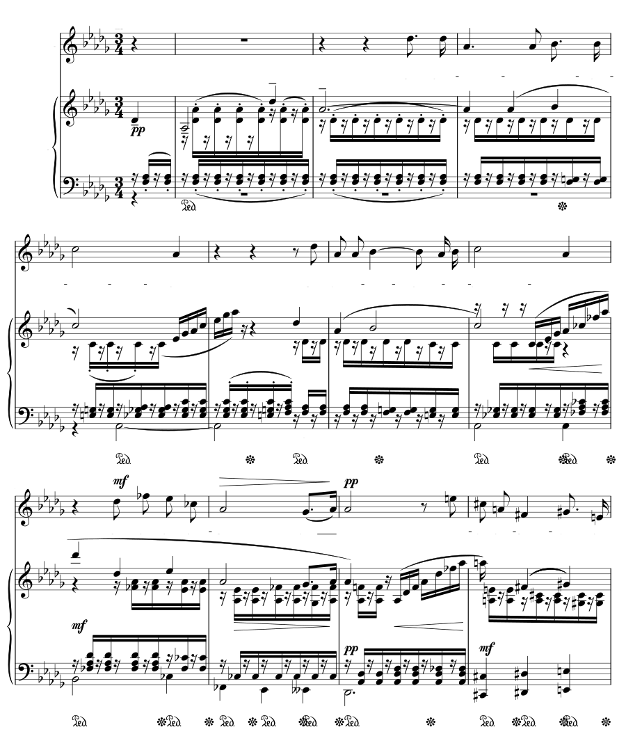 Это экстаз (C’est l’extase). Пять мелодий, соч. 58