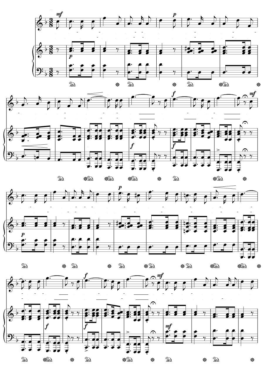 Майская плясовая (Tanzlied im Mai). 12 песен, соч. 1