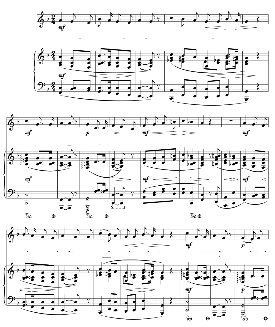 Посвящение (Widmung). 6 песен, соч. 14