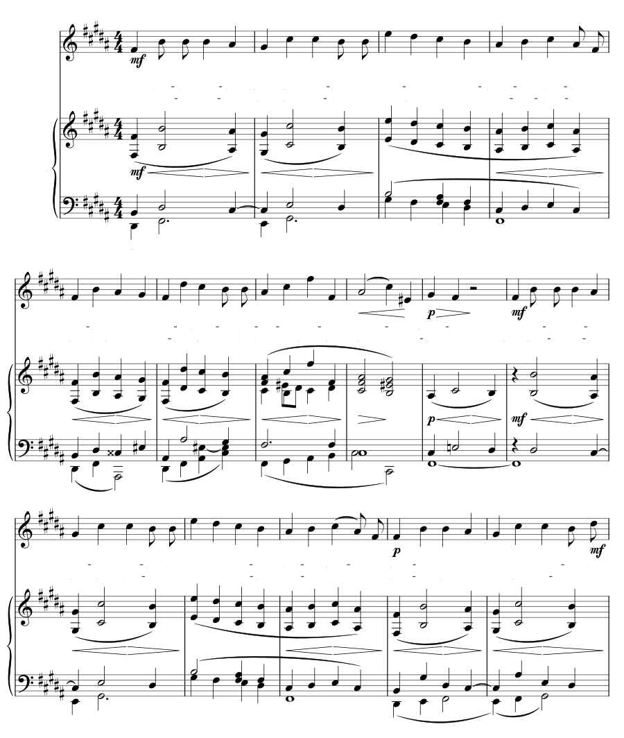 Милые глаза (Du liebes Auge). 6 песен, соч. 16