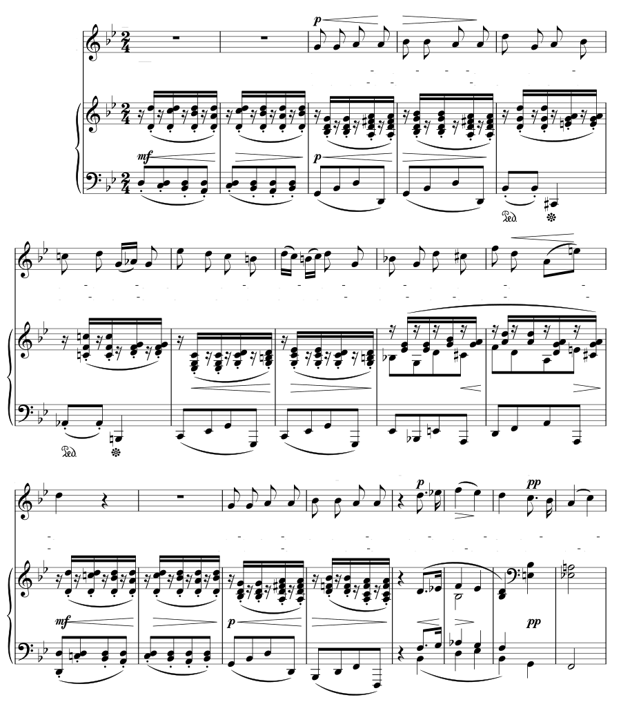 В море (Auf dem Meere). 6 песен, соч. 6