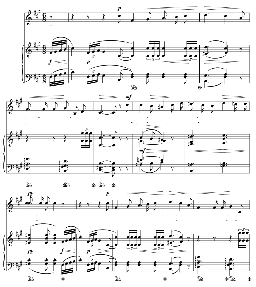 Я плакал во сне (Ich hab’ im Traum geweinet). 6 песен, соч. 25