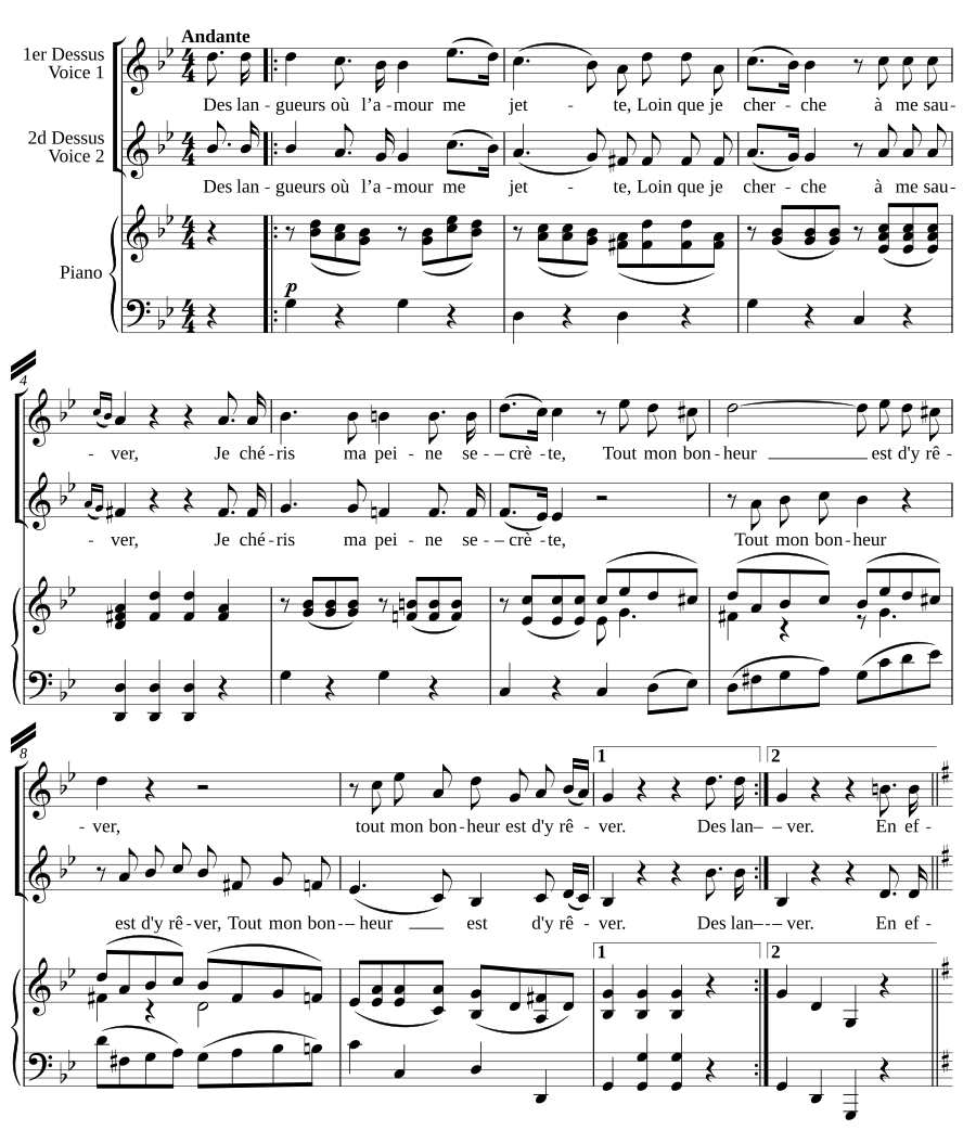 Томления (Les langueurs)