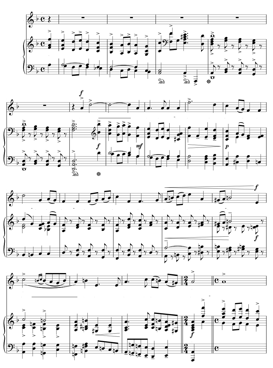 Моя песня о суровом Севере (My Song Is of the Sturdy North). 3 весенние песни