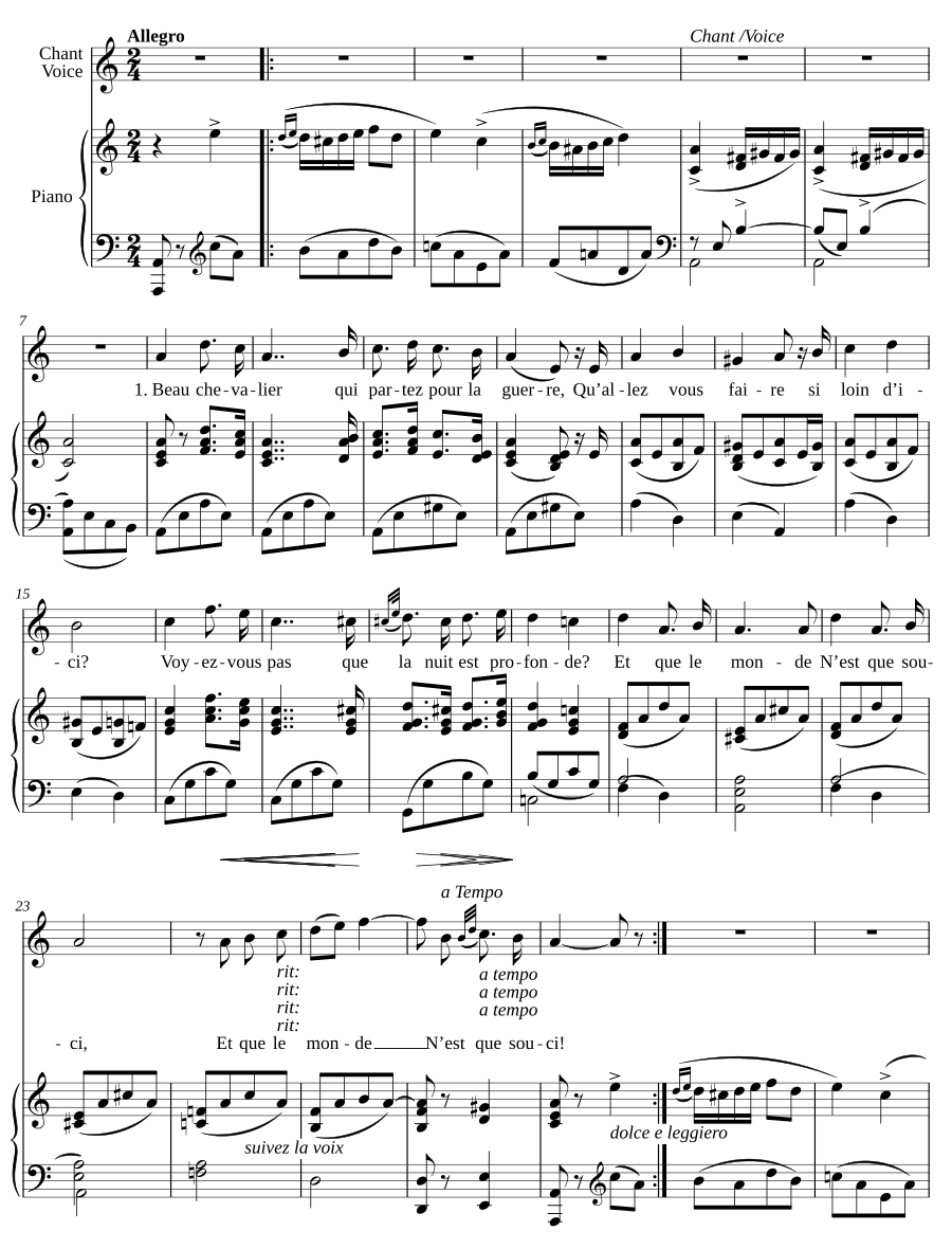 Песня Барберины (Chanson de Barberine)