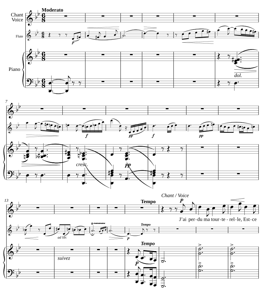 Вилланель (Villanelle)