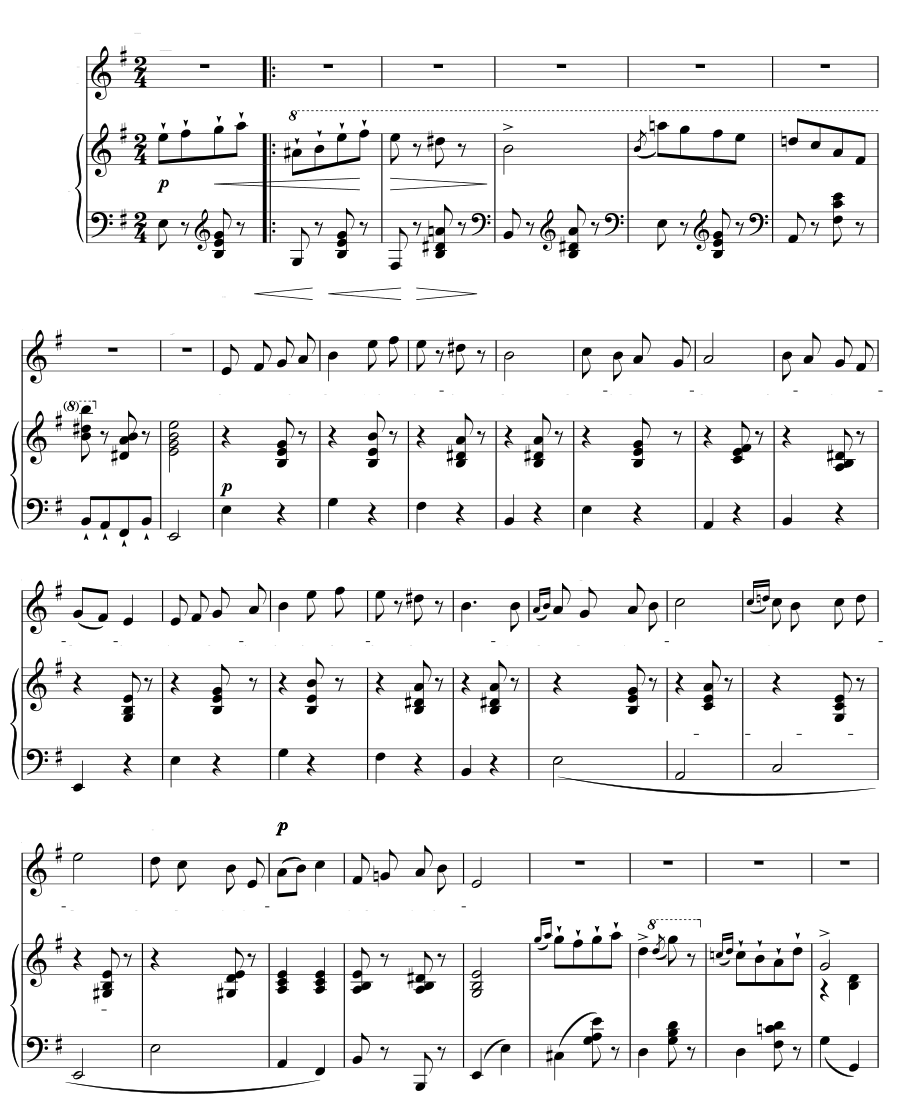 Песня (Chanson). 6 новых мелодий