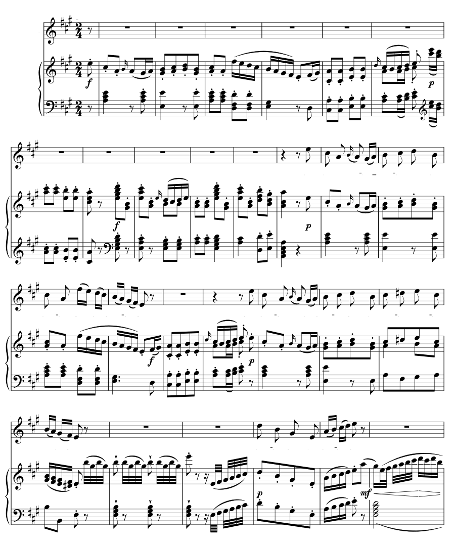 Песня моряка (Sailor’s Song, Hob.XXVIa:31). 10 канцонетт