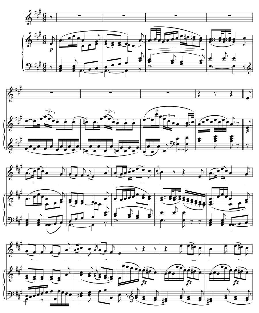 Пасторальная песня (A Pastoral Song, Hob.XXVIa:27). 10 канцонетт