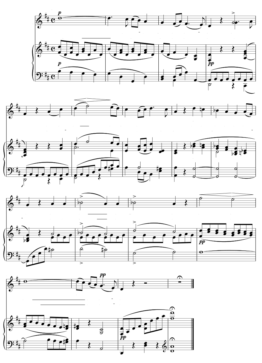 Тоска (Sehnsucht). 3 песни