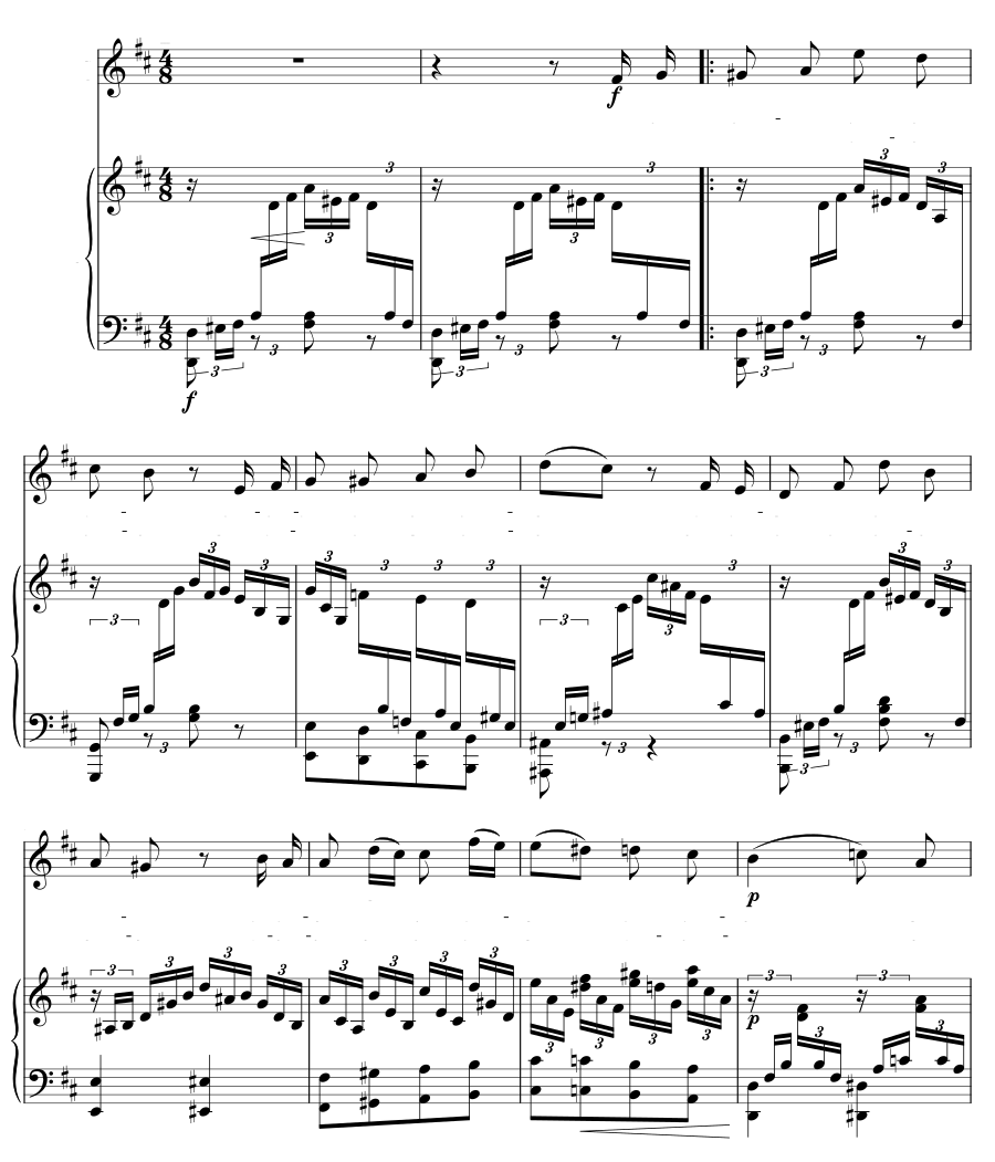 Песня странника (Wanderlied). 6 песен, соч. 1