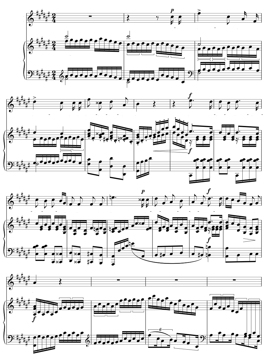 Весна (Frühling). 6 песен, соч. 7