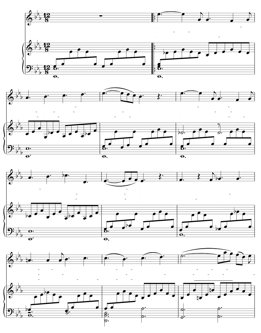Желанная (Die Ersehnte). 6 песен, соч. 9