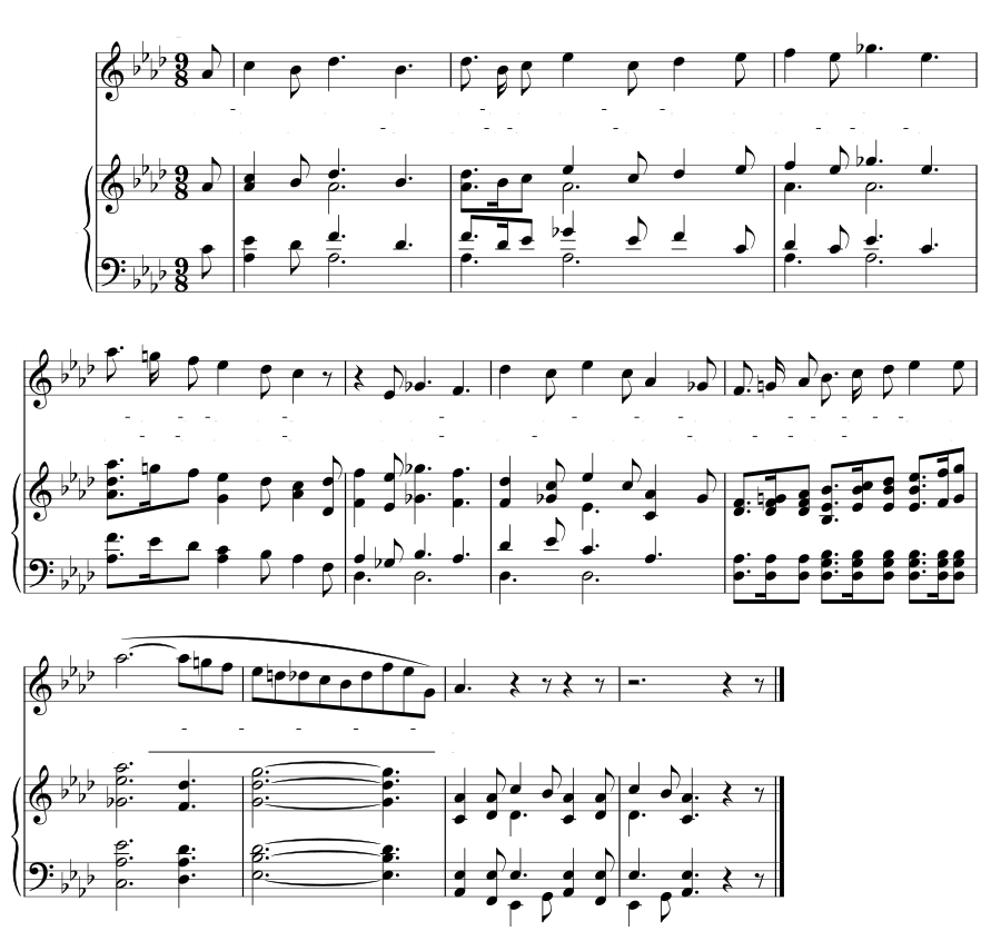 Майский вечер (Der Maiabend). 6 песен, соч. 9