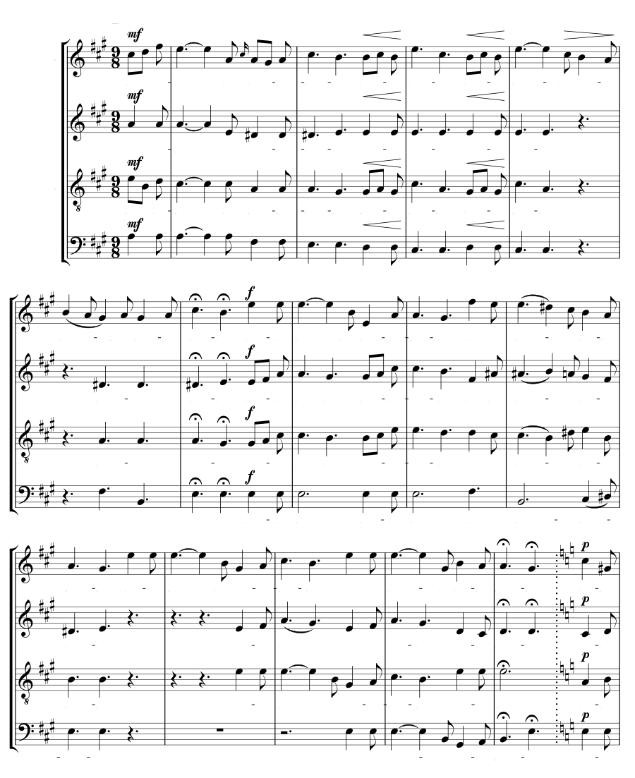 Осенью (Im Herbste). Песни сада, соч. 3