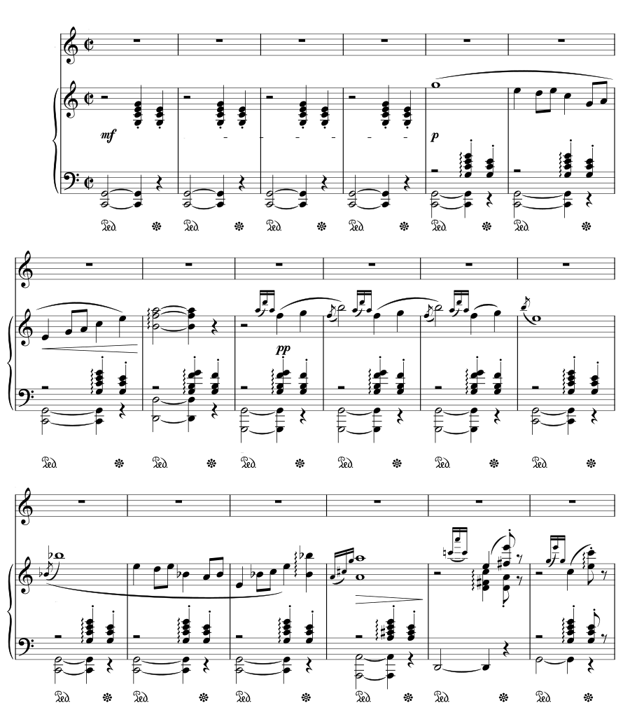 Обада-хабанера (Aubade-Habanera). 20 мелодий