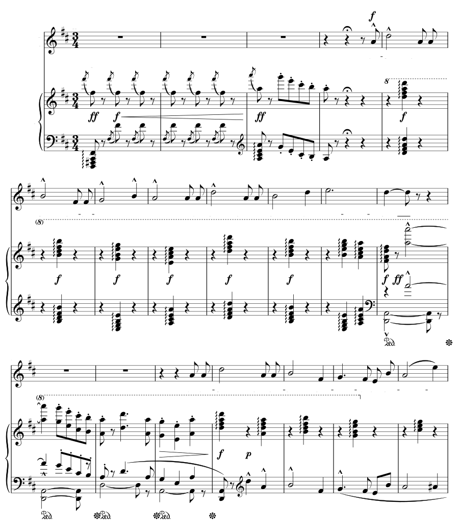 Персидская песня (Chanson persane). 20 мелодий