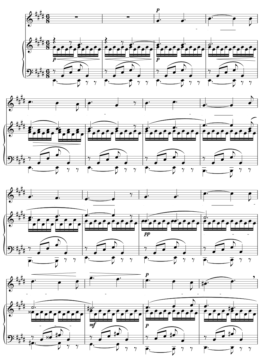 Гимн Венере (Hymne à Vénus). 20 мелодий