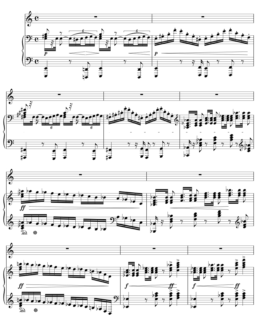 Слава (La Gloire). Семь опьянений