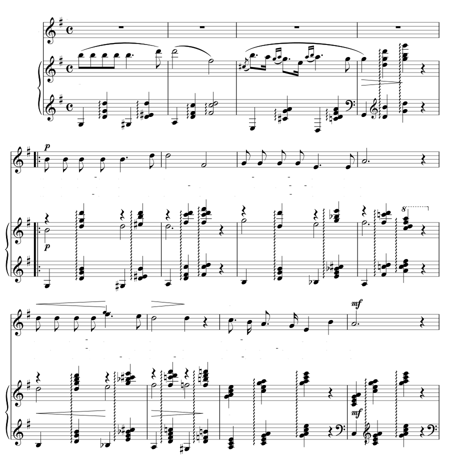Всего лишь шиповник (Nothing But a Wild Rose). 3 песни, безыскусные, как шиповник