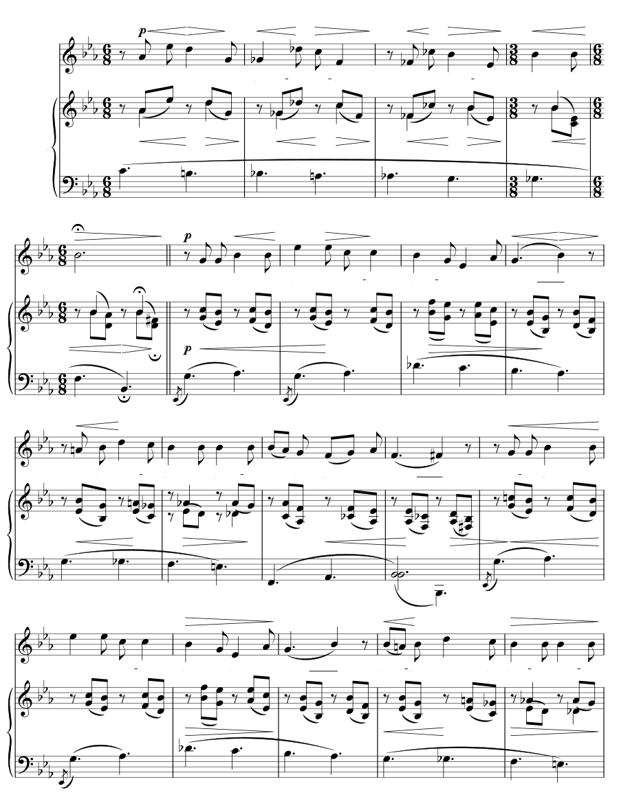 Ангелус (The Angelus). 3 песни, безыскусные, как шиповник