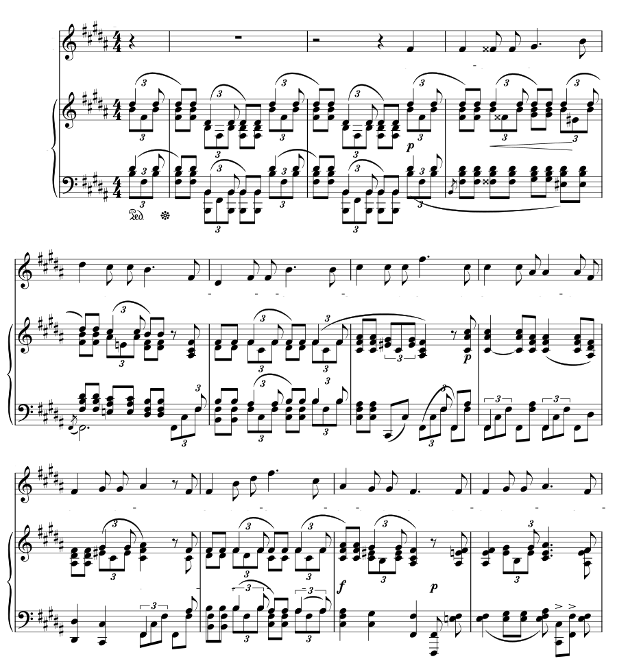 Вечная любовь (Éternel amour). 4 мелодии
