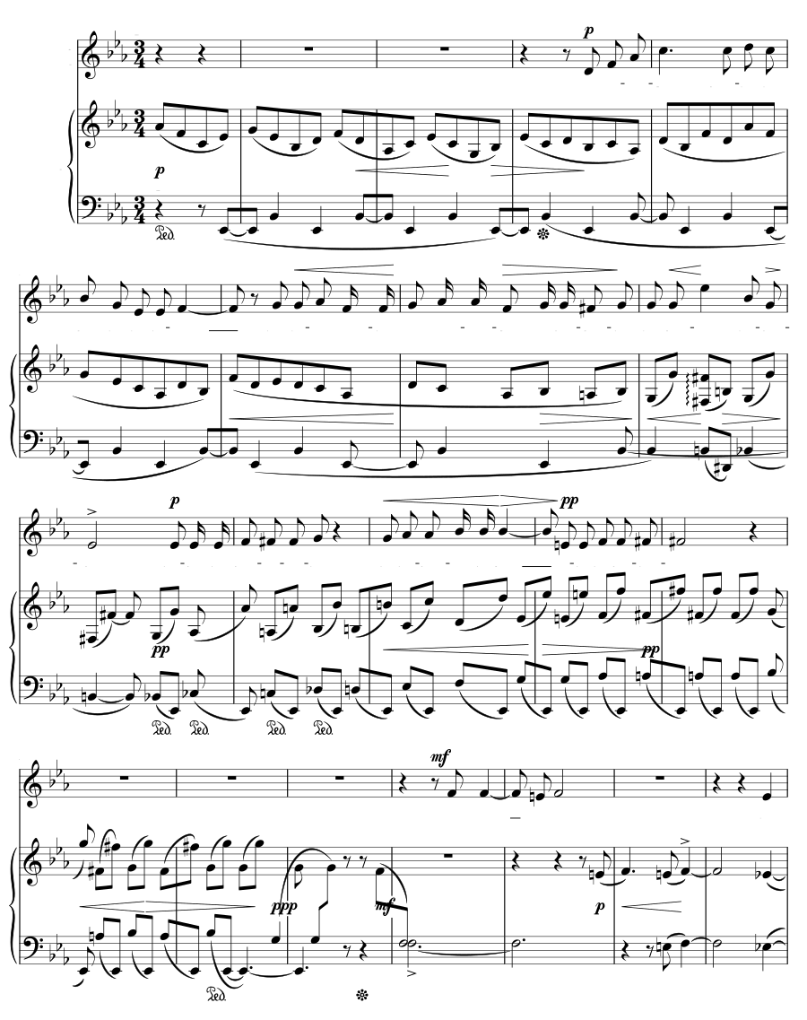 Четыре часа утра (Quatre heures du matin). Море