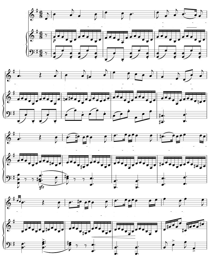 Песня гондольера (Gondellied). 6 стихотворений, соч. 8