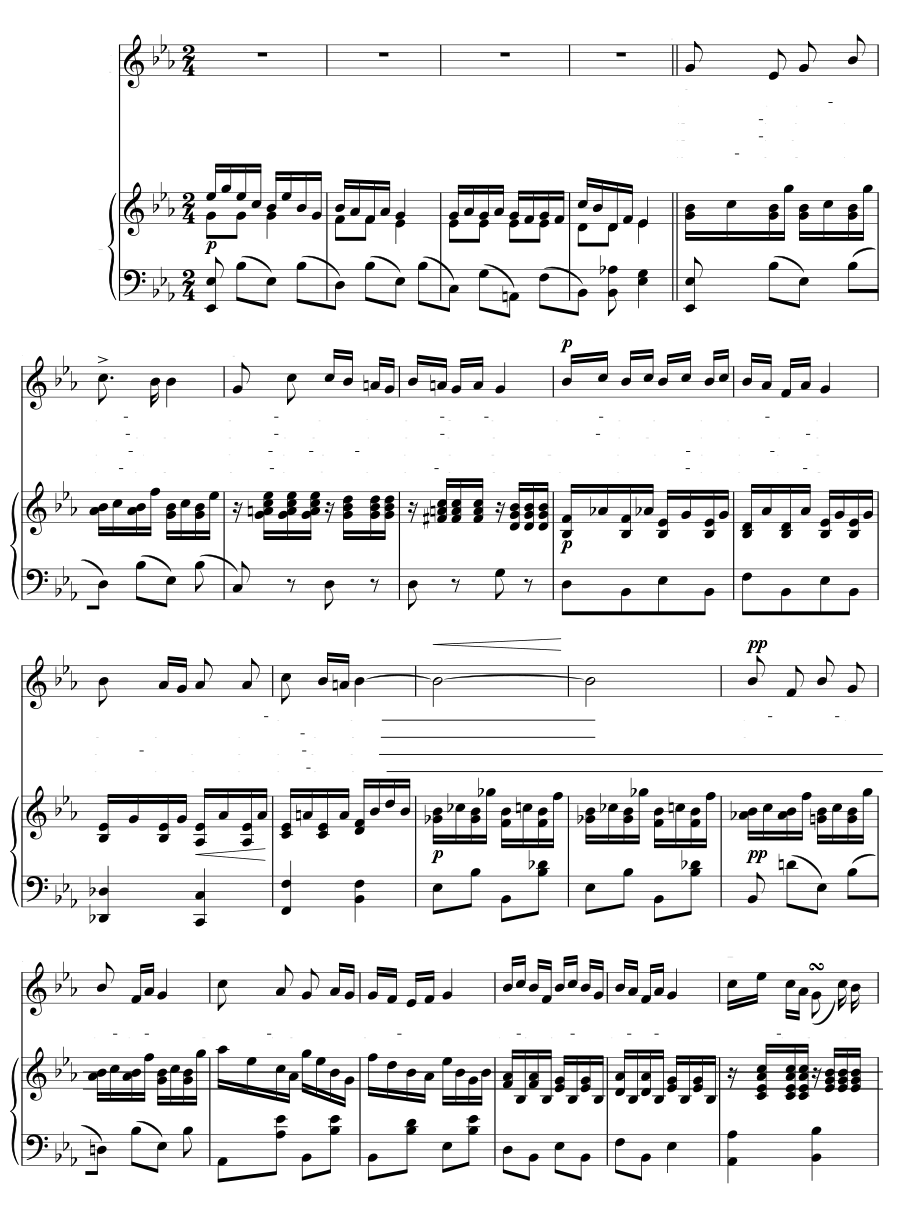 Колыбельная (Wiegenlied). 6 песен, соч. 15