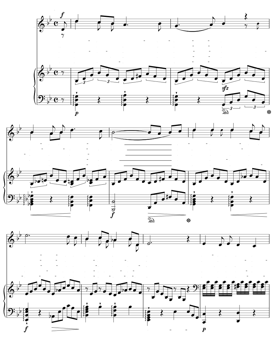 Башня и прилив (Turm und Flut). 6 песен, соч. 19