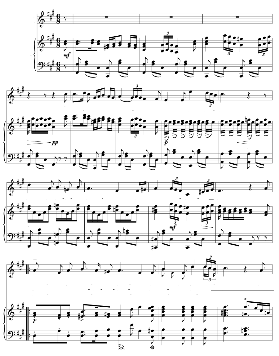 Желание (Wunsch). 6 песен, соч. 7