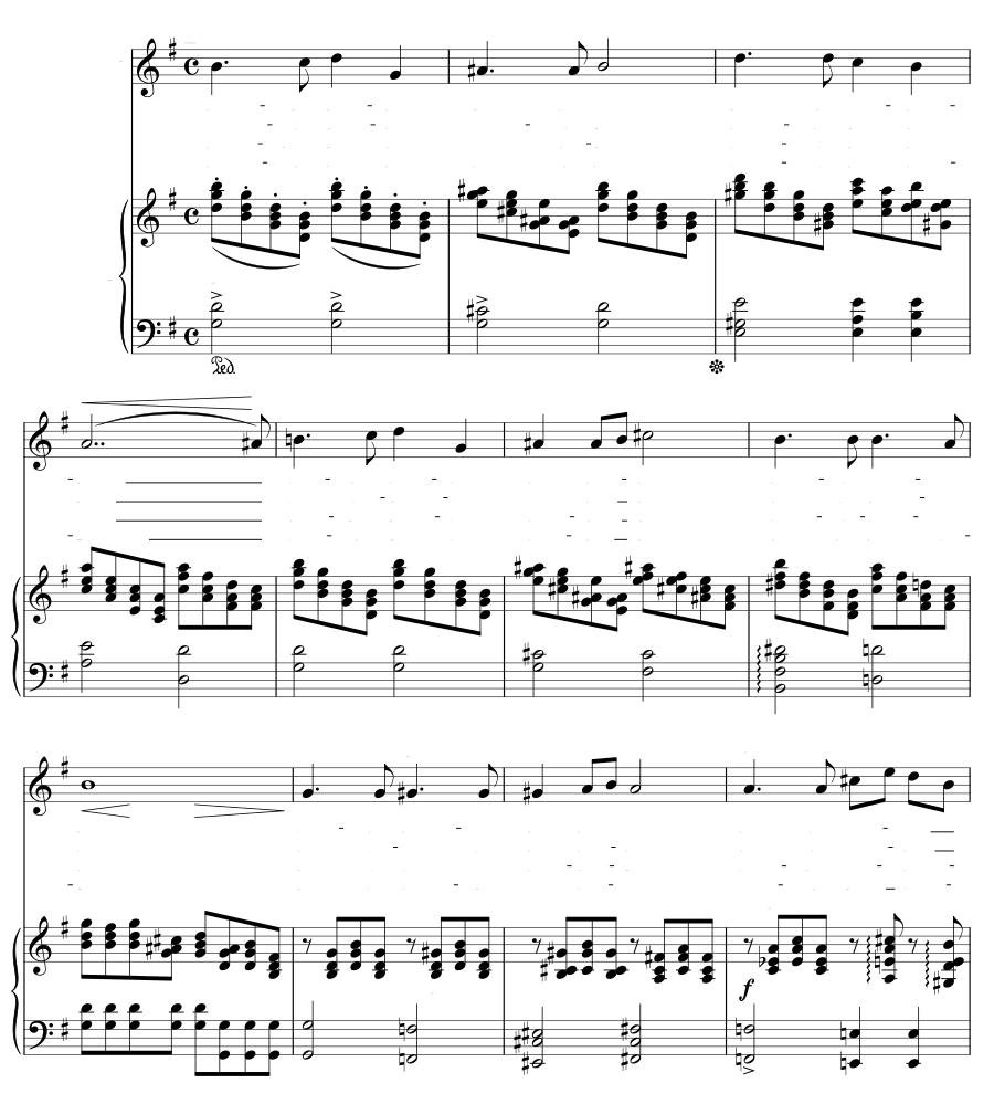 К луне (An den Mond). 6 песен, соч. 7