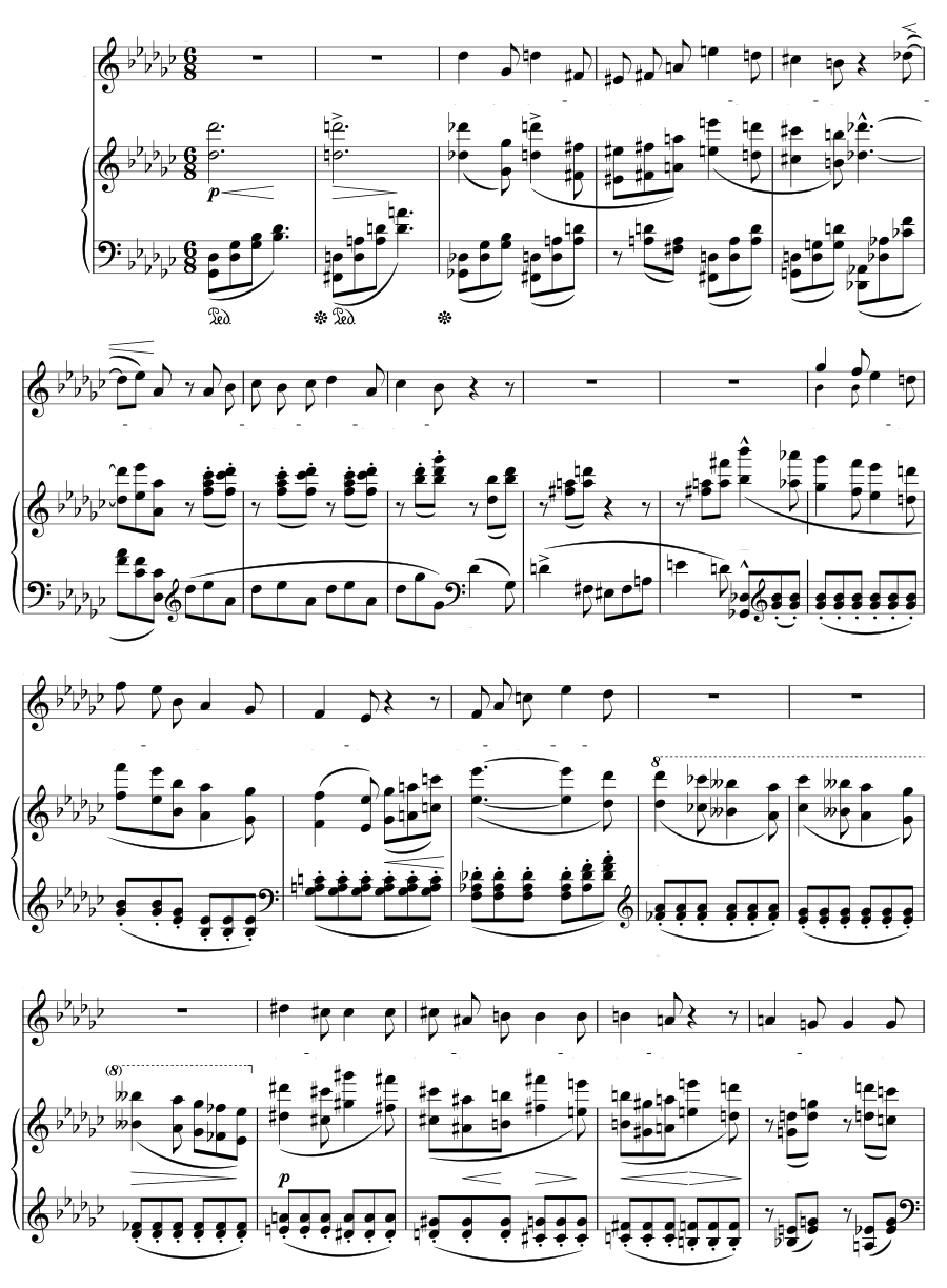Фиалка (Veilchen). Песни цветов