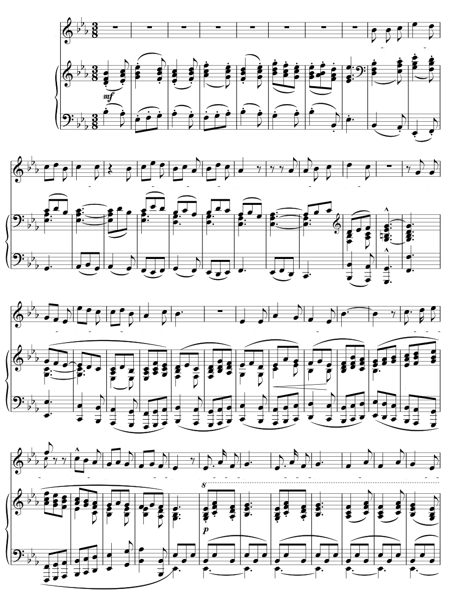 Молчаливый соловей (Die verschwiegene Nachtigall). Песни юности