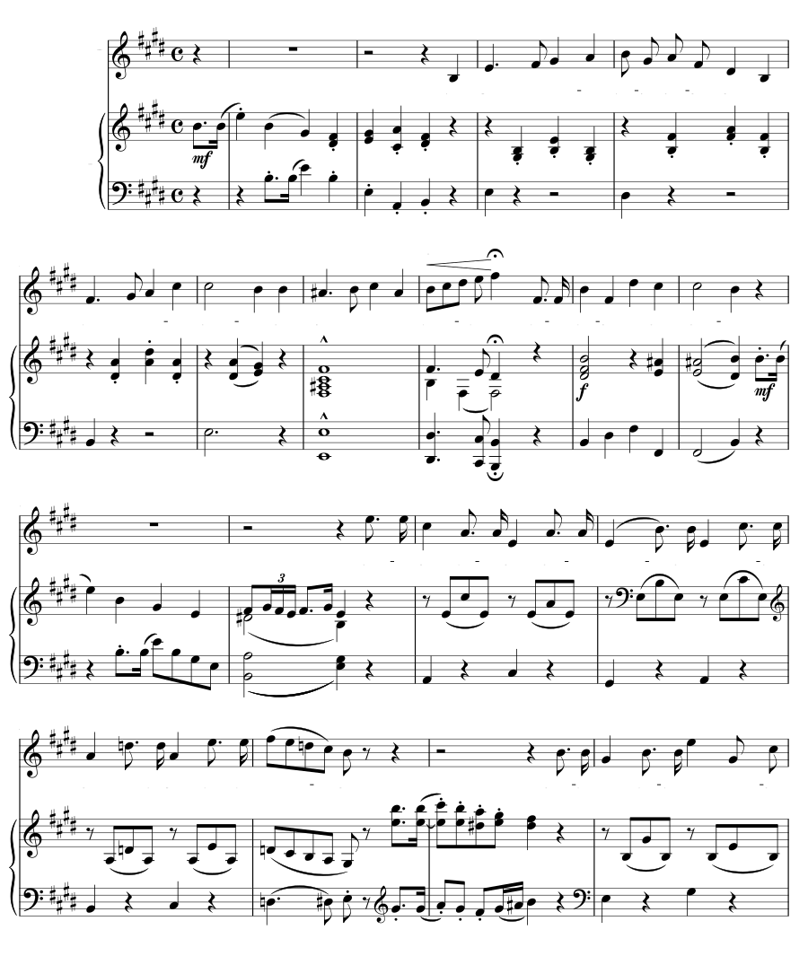 Девушка и куст орешника (Das Mädchen und die Haselstaude). Песни юности